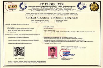 Sertifikasi Badan Usaha & Teknis
